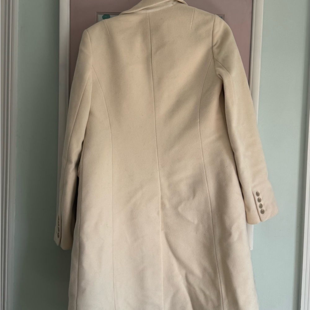 J. Crew Cream Women's Coat - Picture 8 of 8